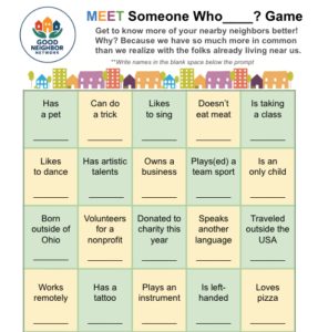 Customizable bingo game